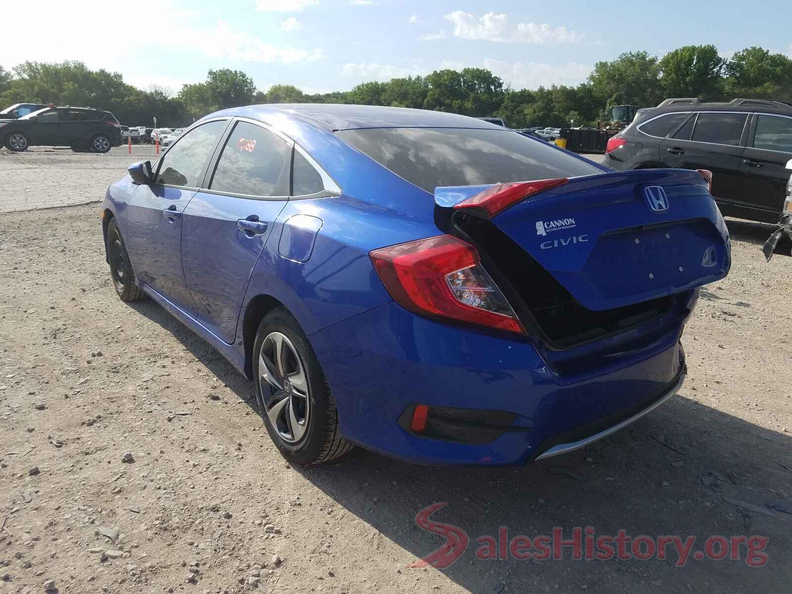 2HGFC2F63KH575847 2019 HONDA CIVIC