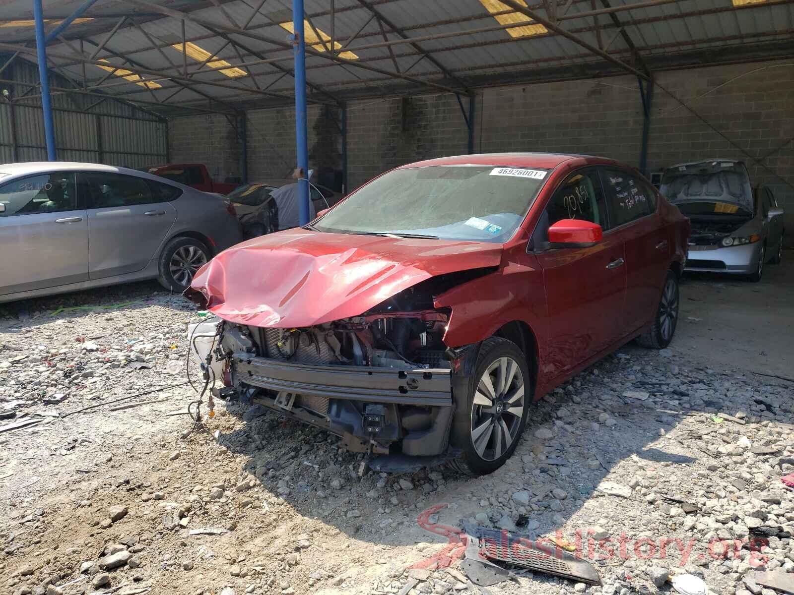 3N1AB7AP3KY348597 2019 NISSAN SENTRA