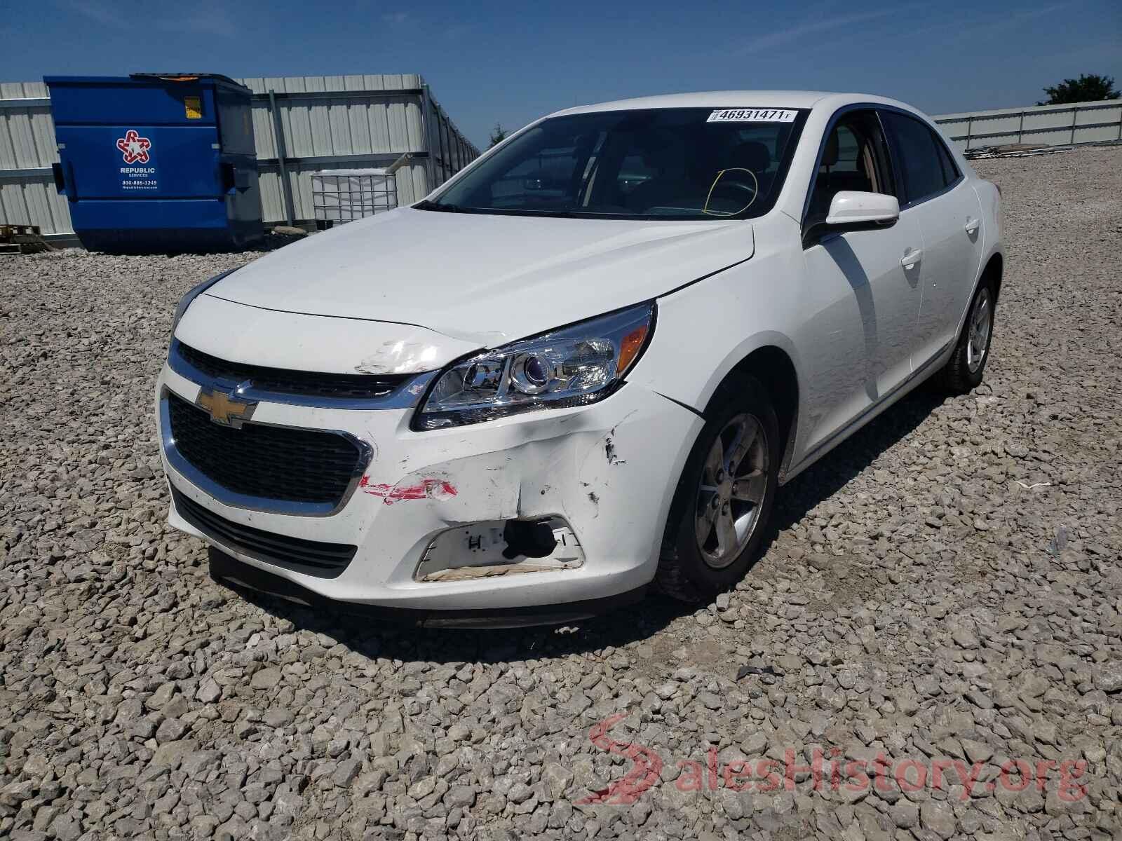 1G11C5SAXGF152009 2016 CHEVROLET MALIBU