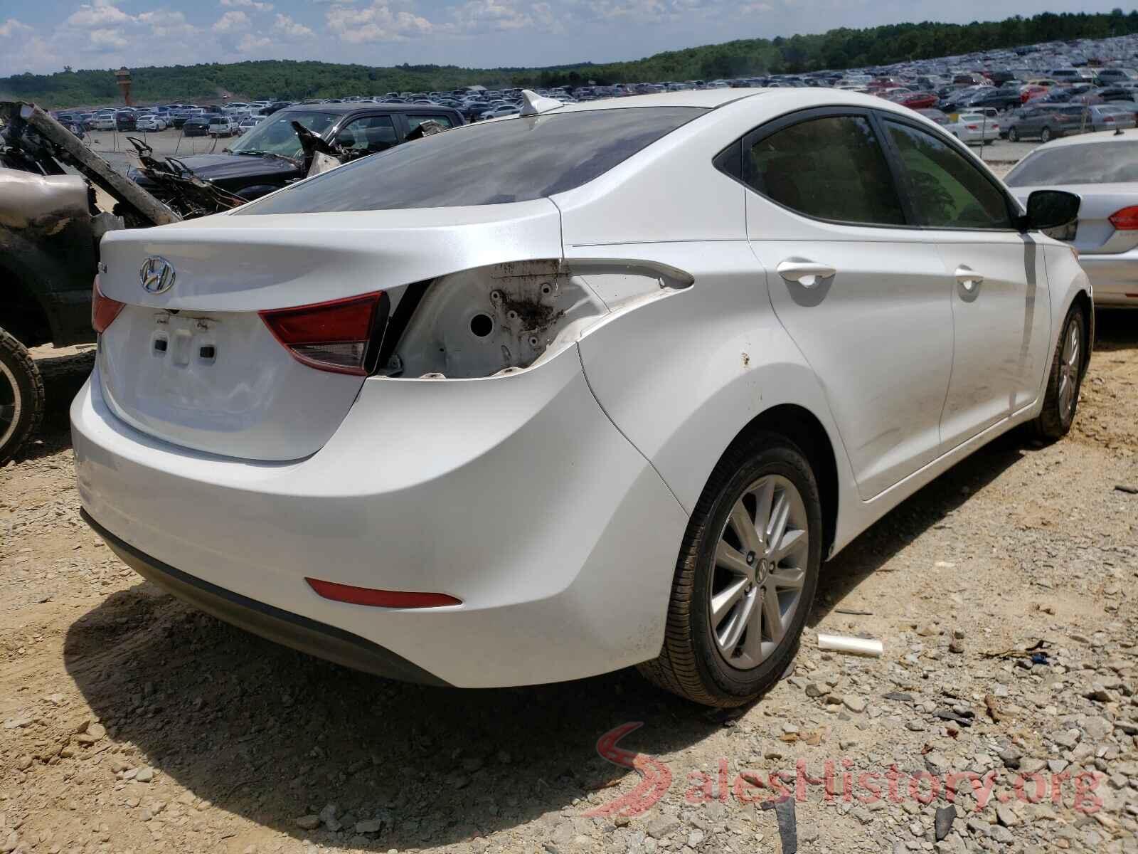 5NPDH4AEXGH656375 2016 HYUNDAI ELANTRA