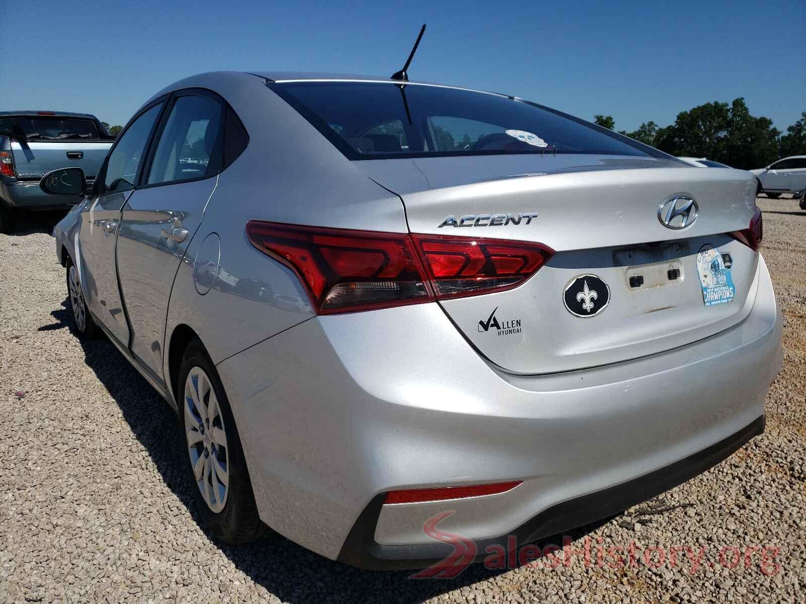 3KPC24A3XJE009904 2018 HYUNDAI ACCENT