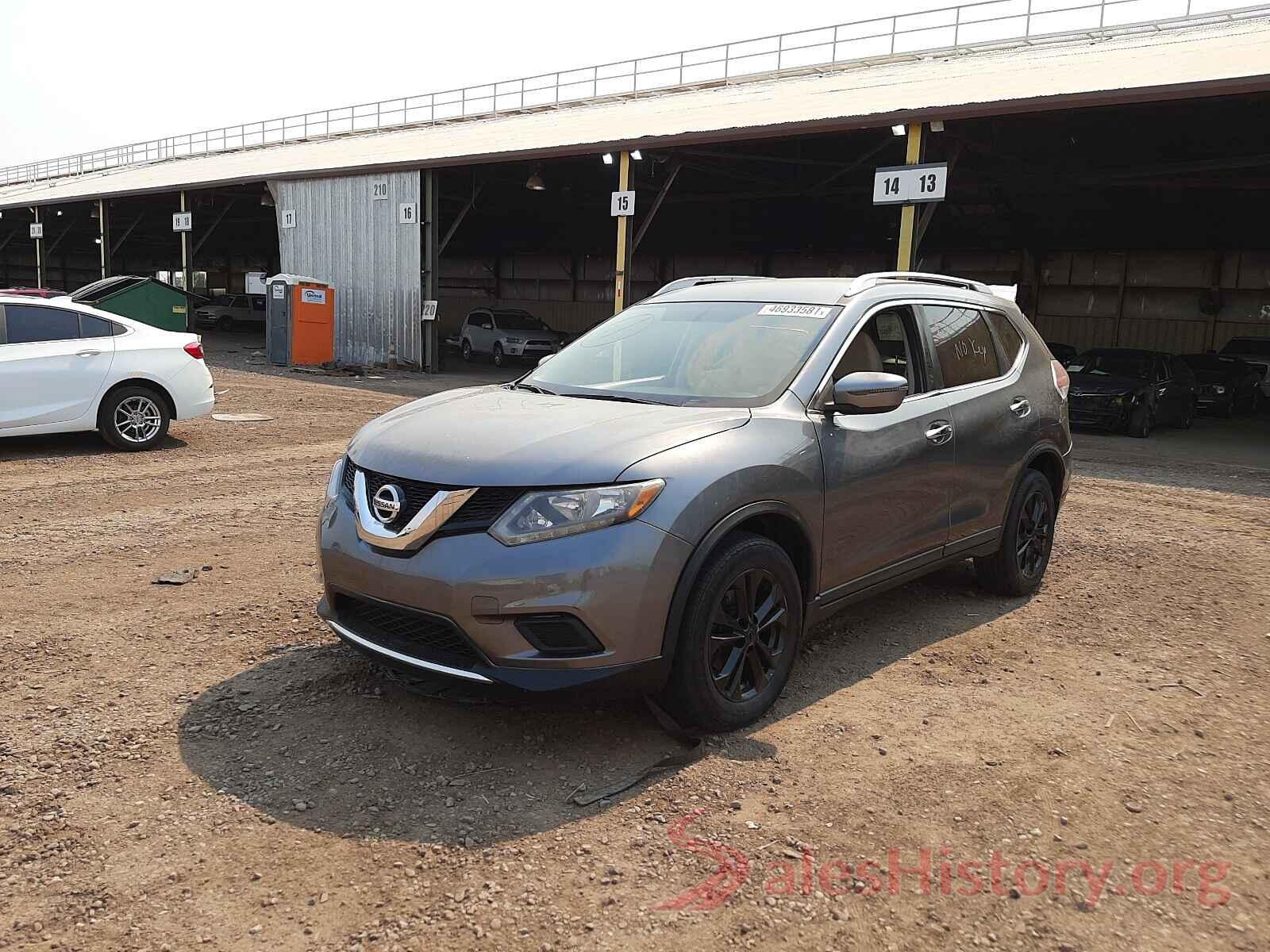 KNMAT2MTXGP683919 2016 NISSAN ROGUE