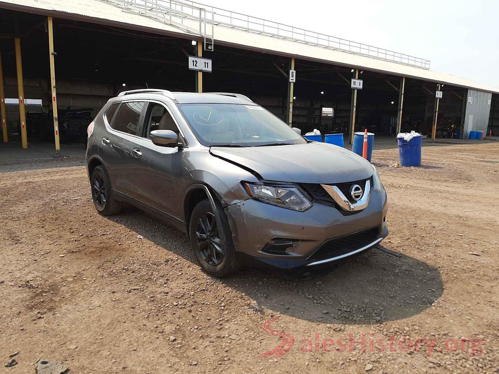 KNMAT2MTXGP683919 2016 NISSAN ROGUE