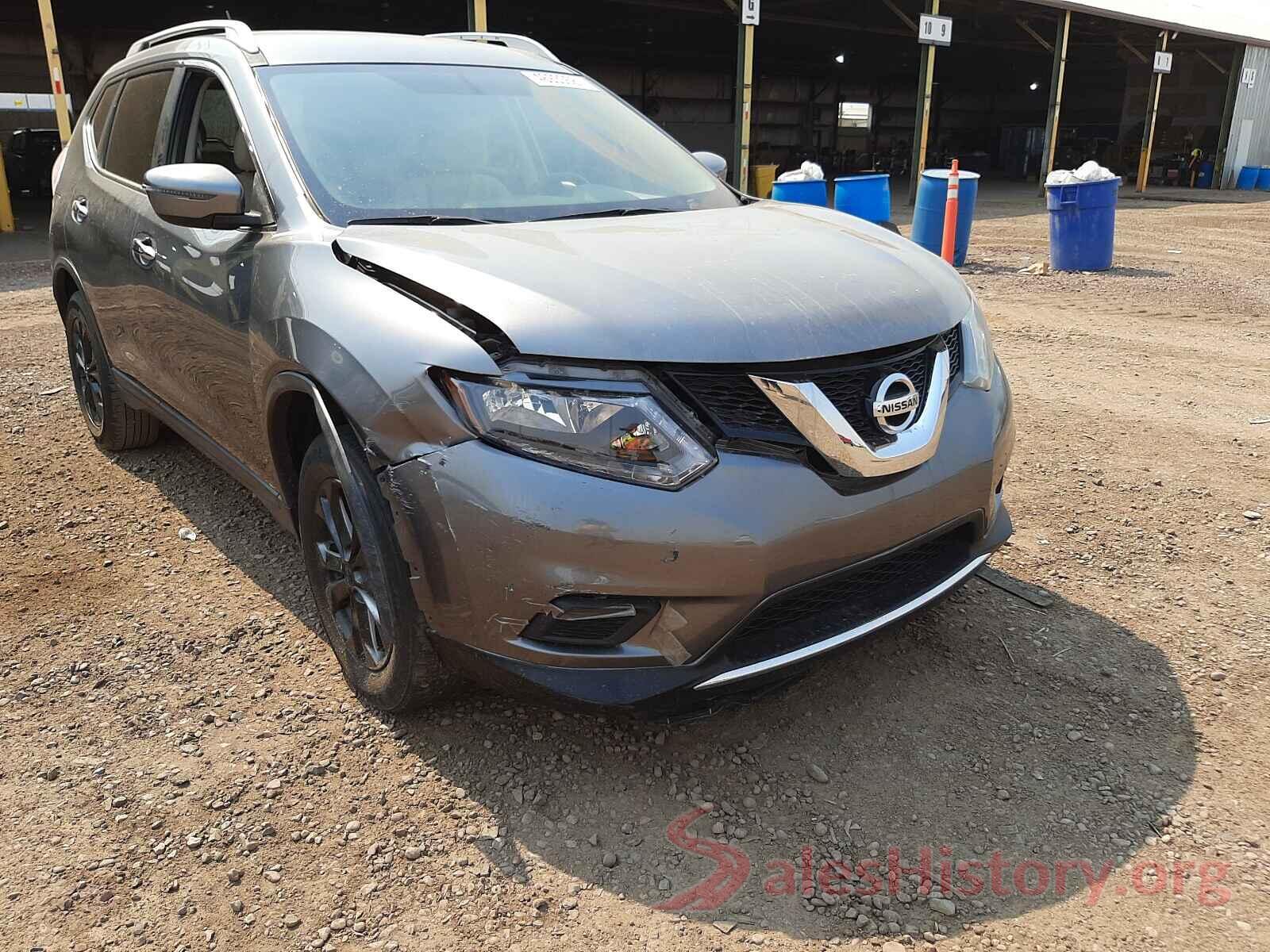 KNMAT2MTXGP683919 2016 NISSAN ROGUE