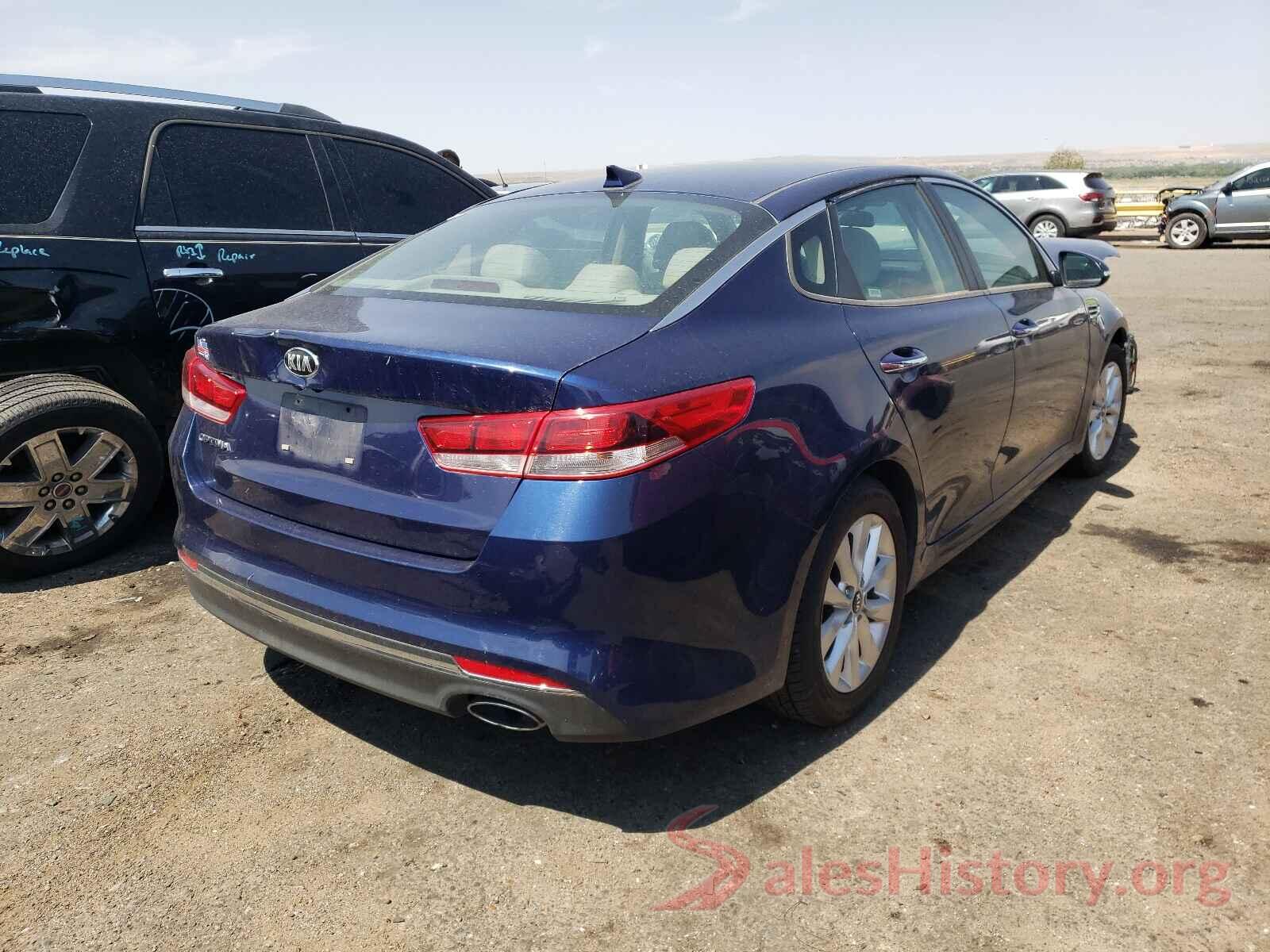 5XXGT4L37GG045724 2016 KIA OPTIMA