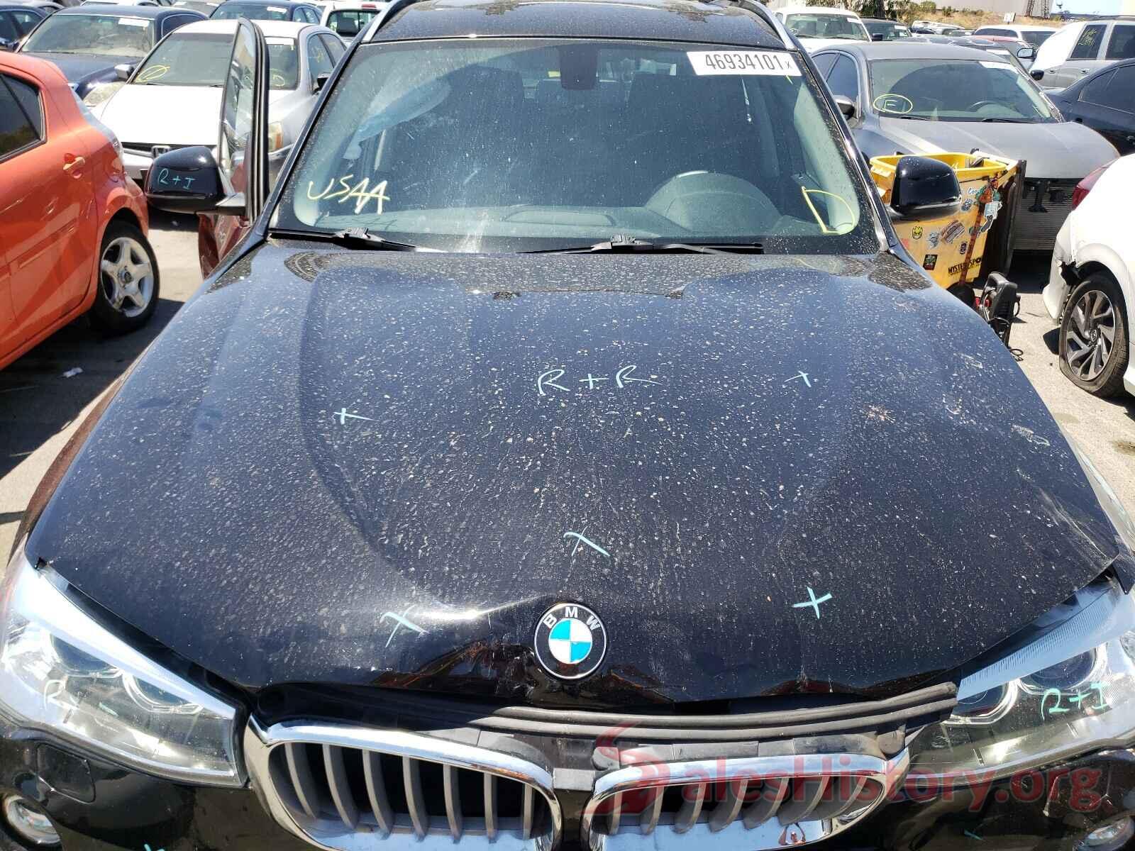 5UXWX7C58H0U42461 2017 BMW X3