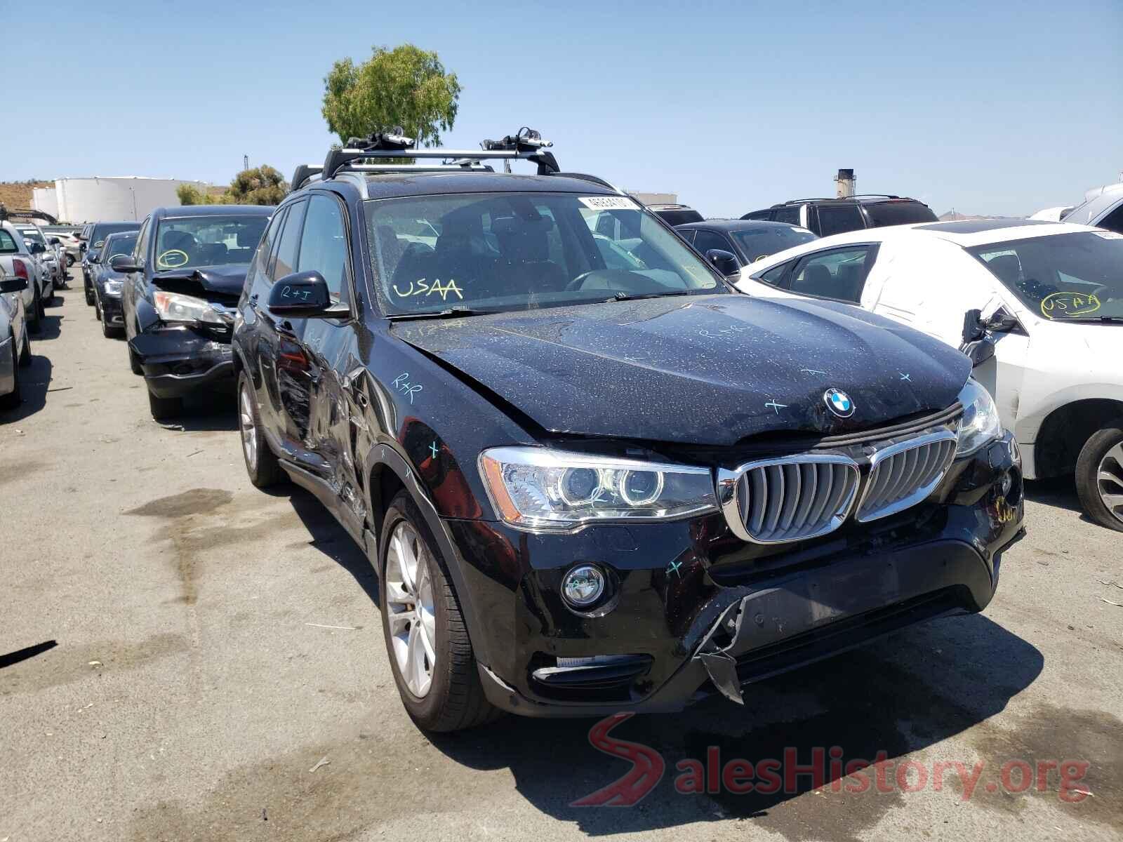 5UXWX7C58H0U42461 2017 BMW X3