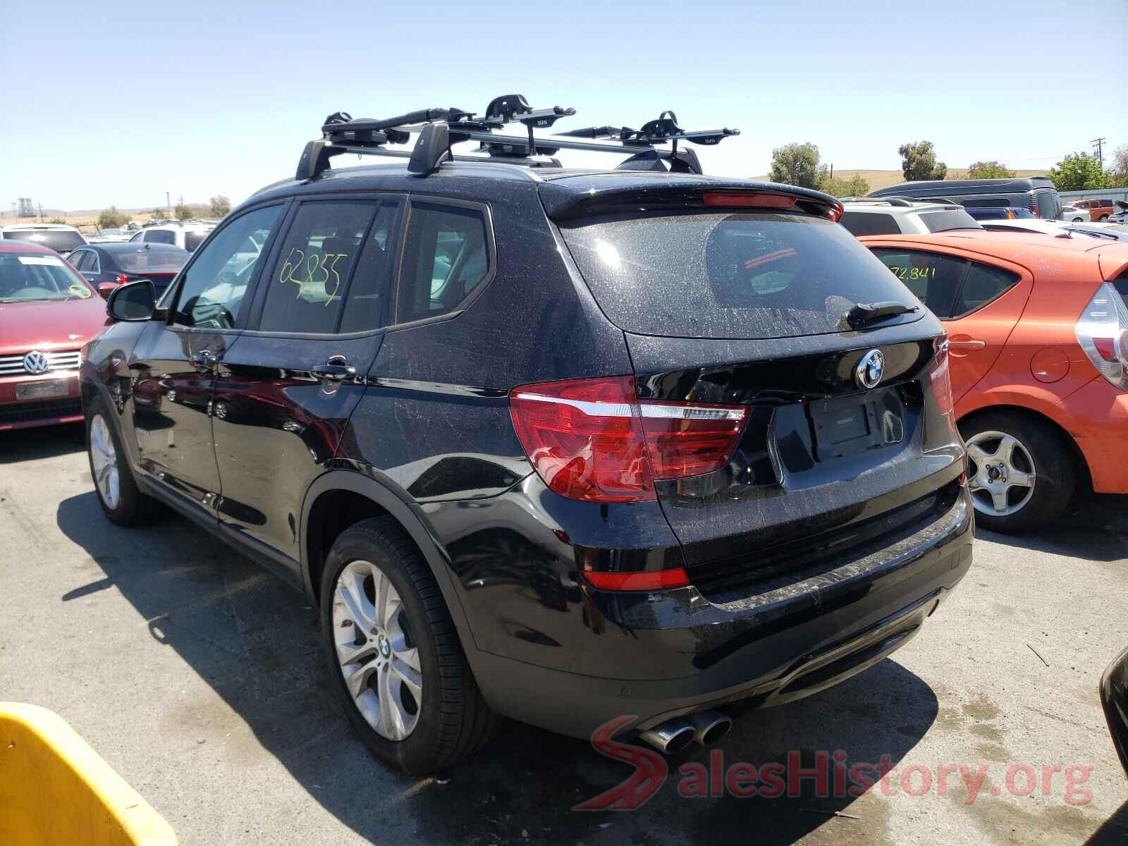 5UXWX7C58H0U42461 2017 BMW X3