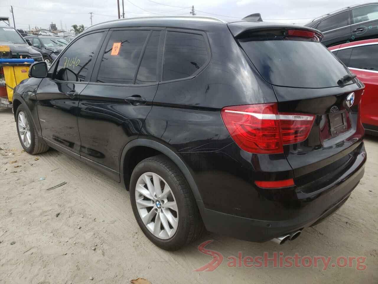 5UXWX9C33H0T16454 2017 BMW X3