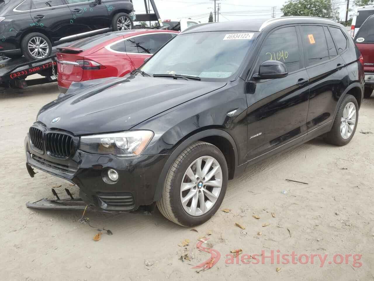 5UXWX9C33H0T16454 2017 BMW X3