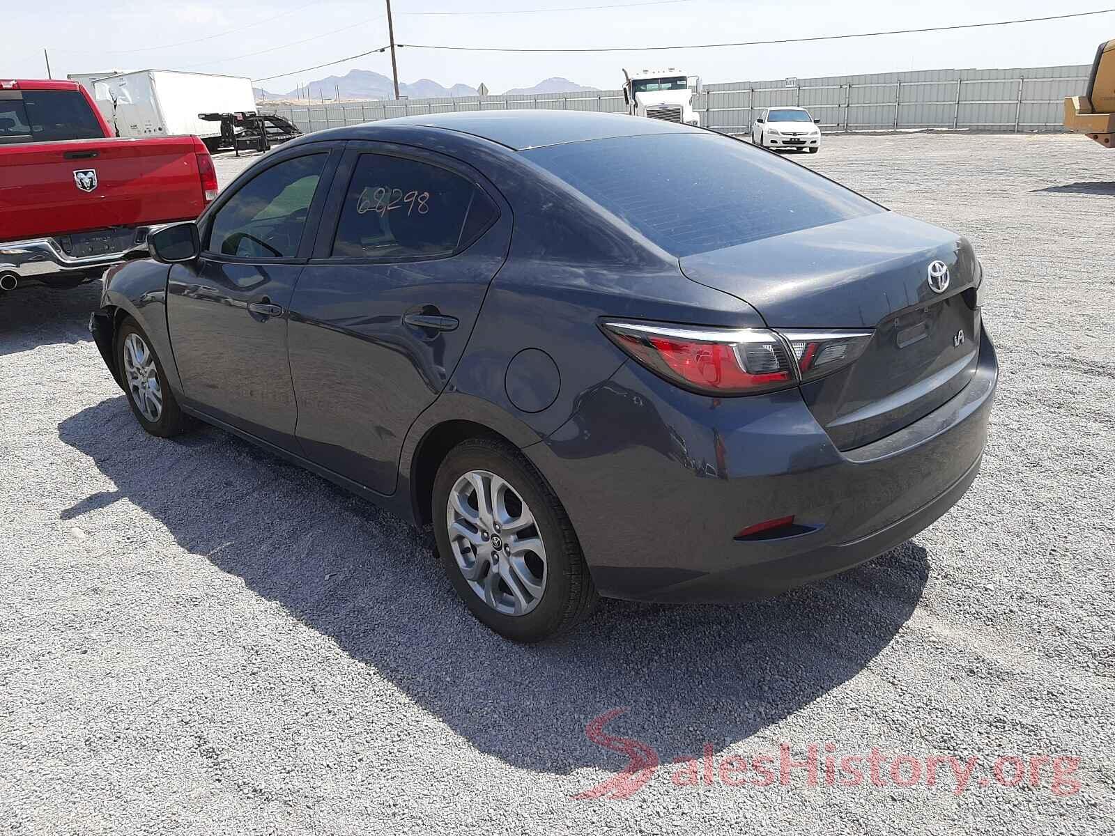 3MYDLBYV1HY164493 2017 TOYOTA YARIS