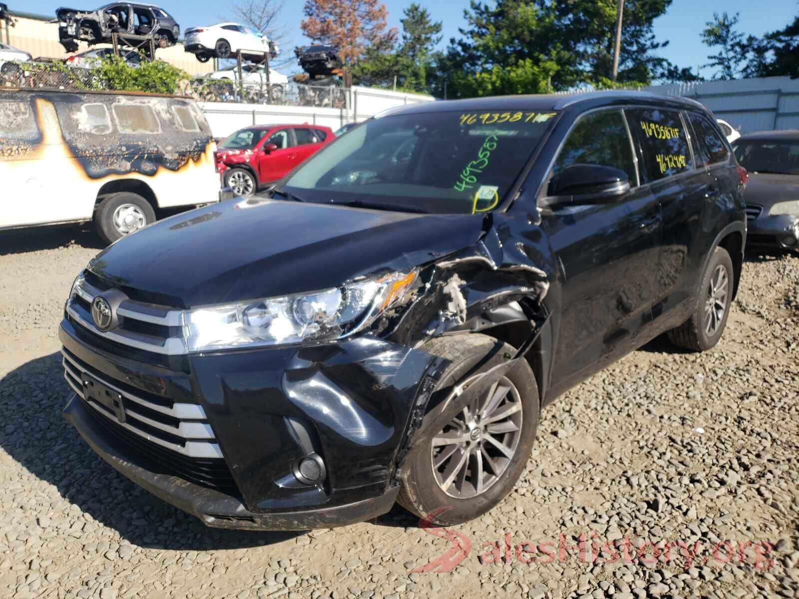 5TDJZRFH5JS815336 2018 TOYOTA HIGHLANDER