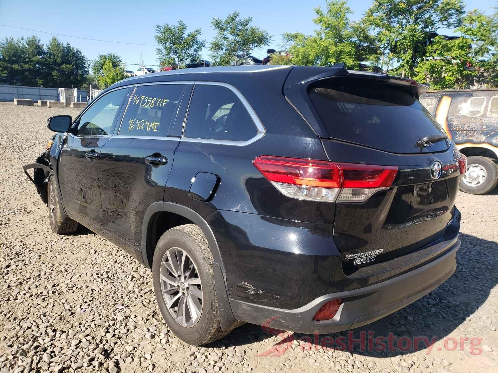 5TDJZRFH5JS815336 2018 TOYOTA HIGHLANDER