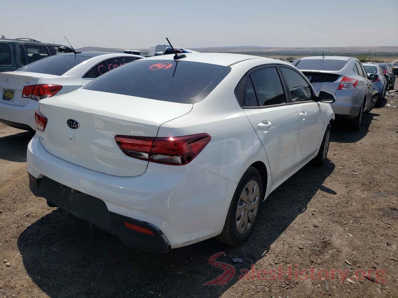 3KPA24AD8LE343481 2020 KIA RIO