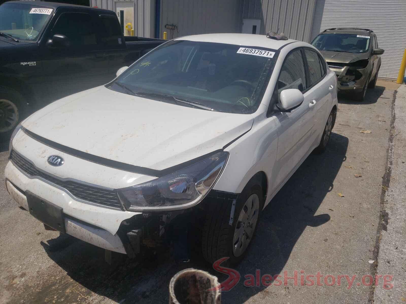 3KPA24ADXLE335396 2020 KIA RIO