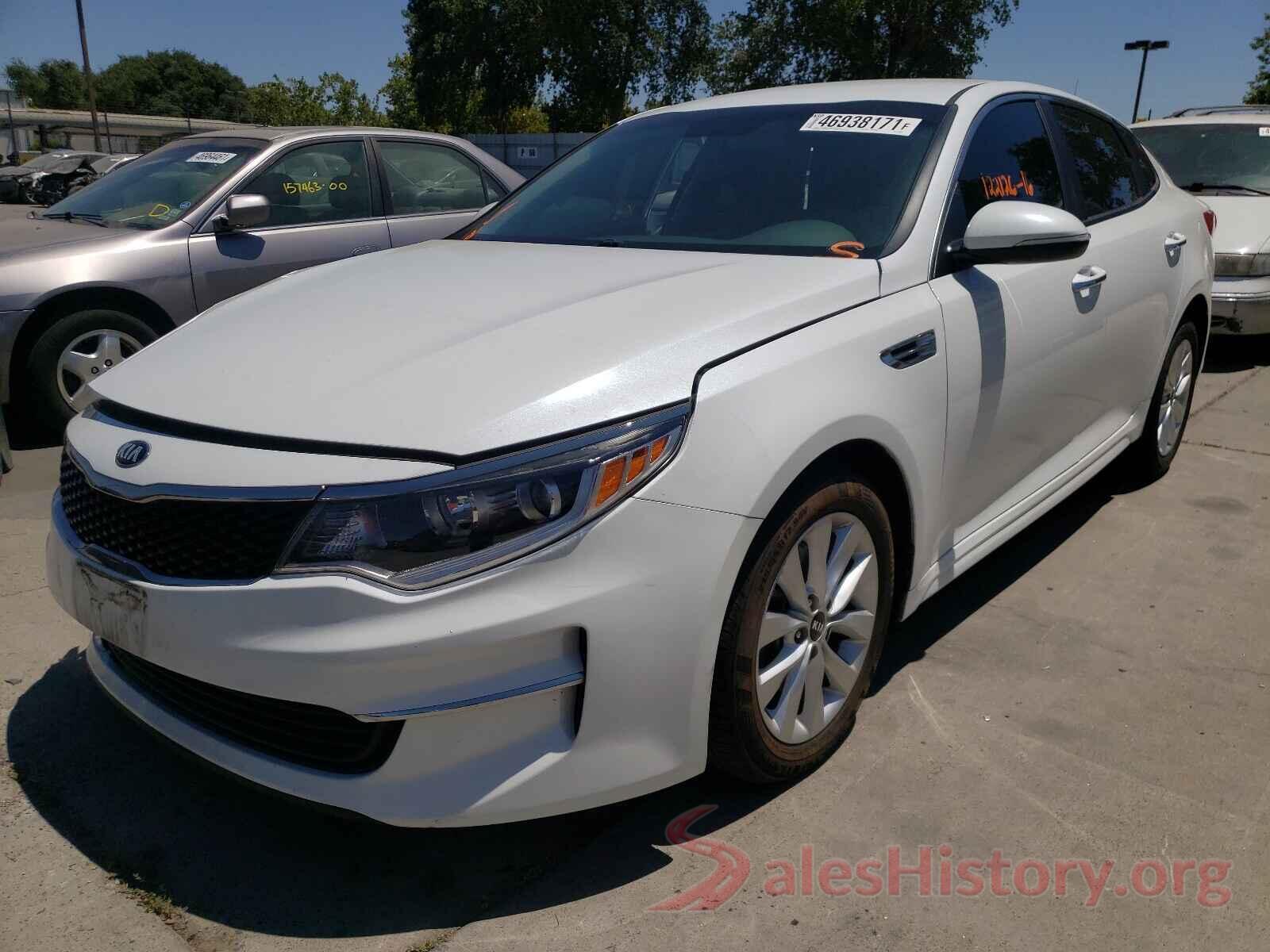 5XXGT4L32GG007821 2016 KIA OPTIMA