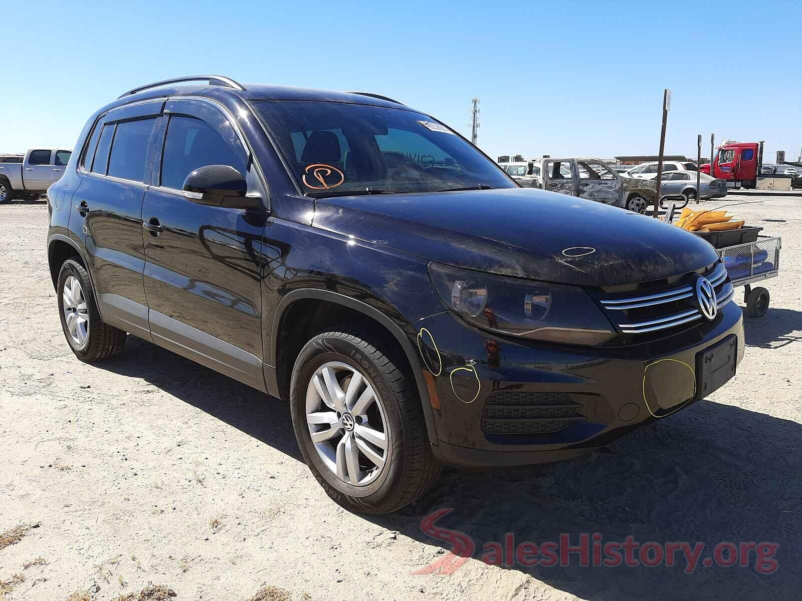 WVGAV7AX8GW516667 2016 VOLKSWAGEN TIGUAN