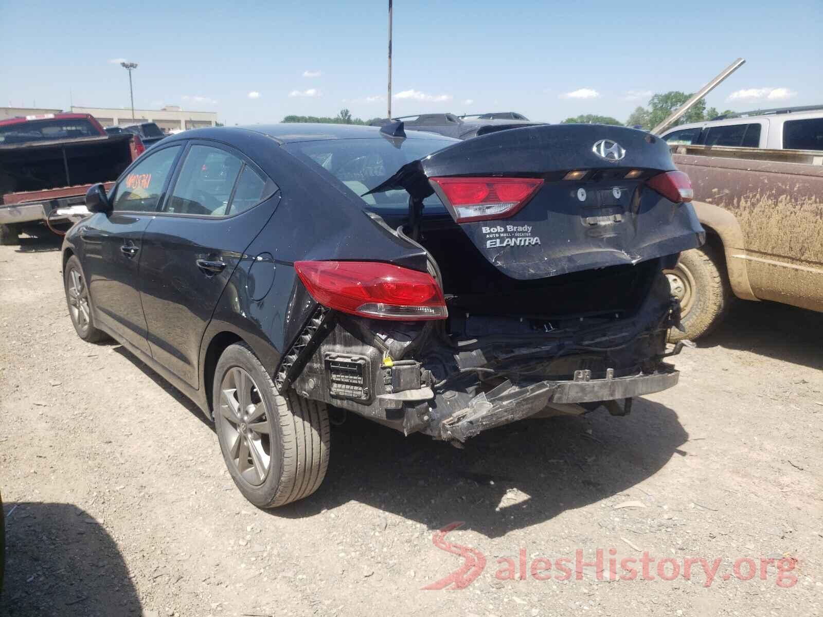 5NPD84LF4JH392938 2018 HYUNDAI ELANTRA