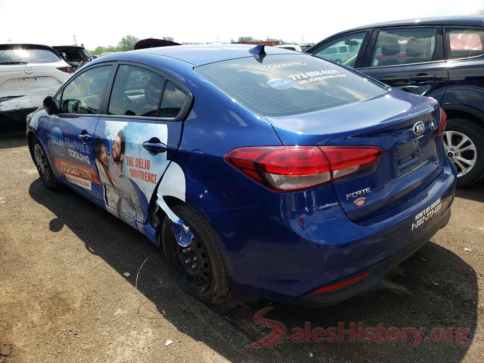 3KPFK4A71HE096344 2017 KIA FORTE