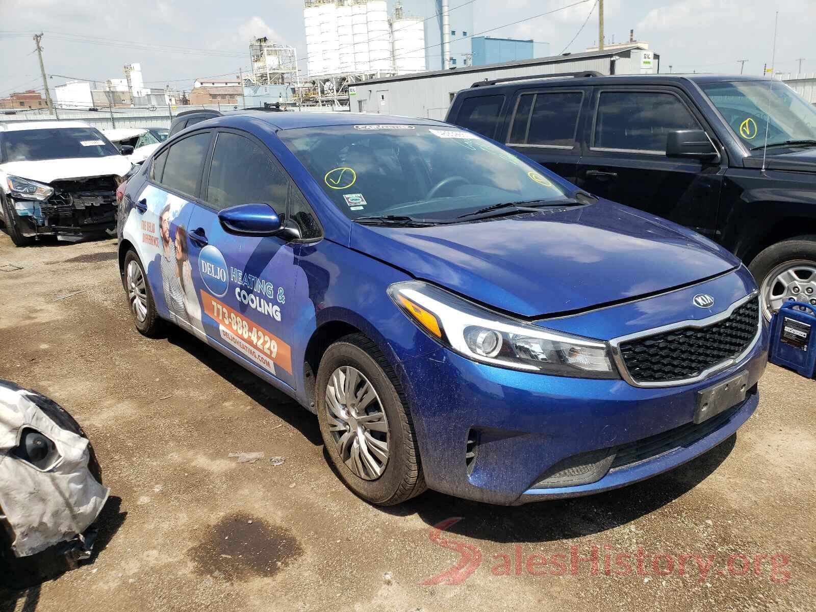 3KPFK4A71HE096344 2017 KIA FORTE