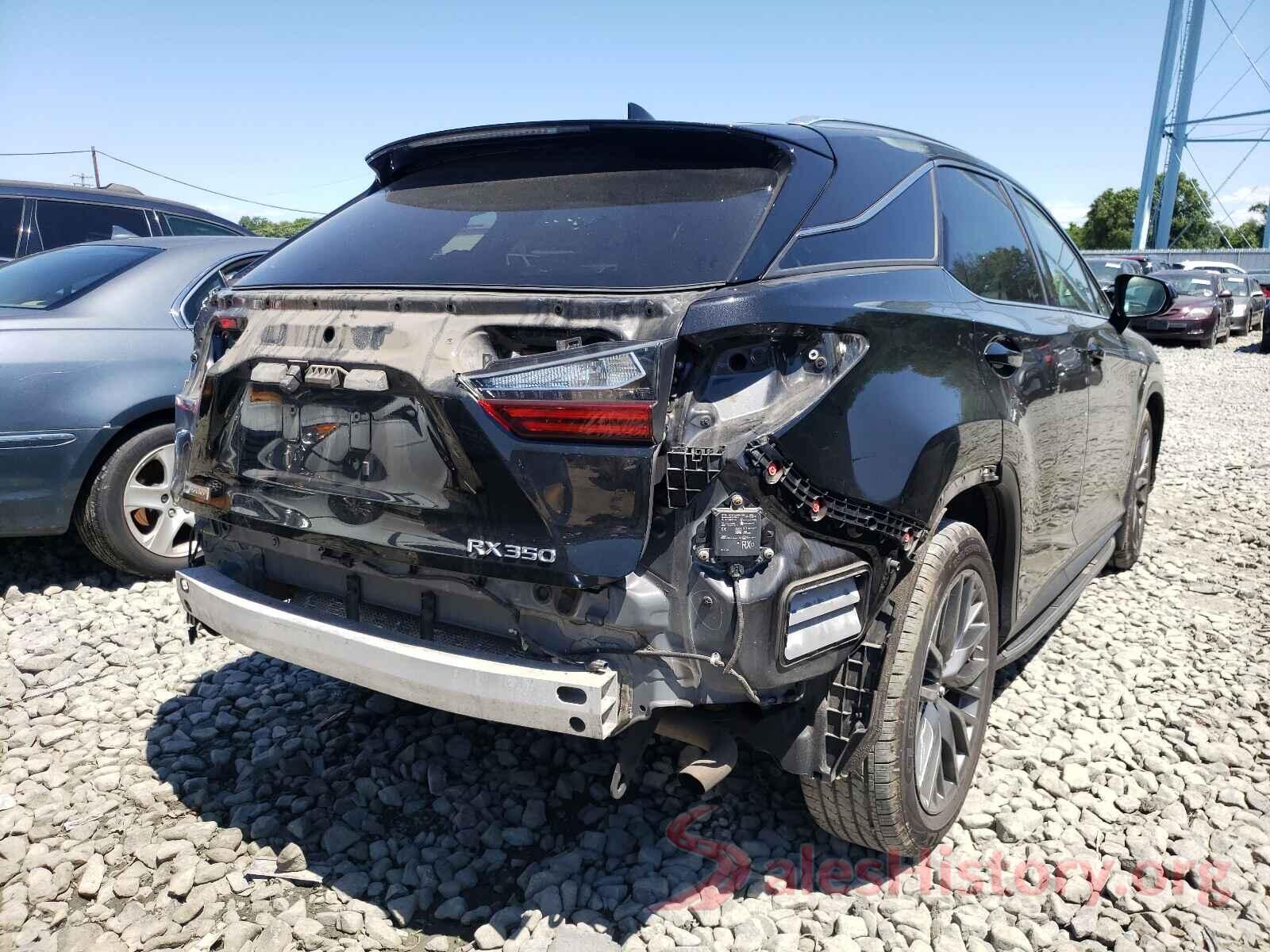 2T2BZMCA1JC137381 2018 LEXUS RX350