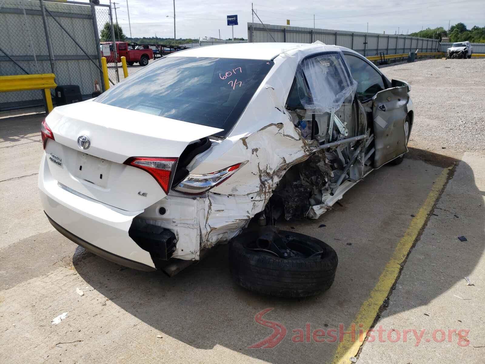 5YFBURHE4GP566017 2016 TOYOTA COROLLA