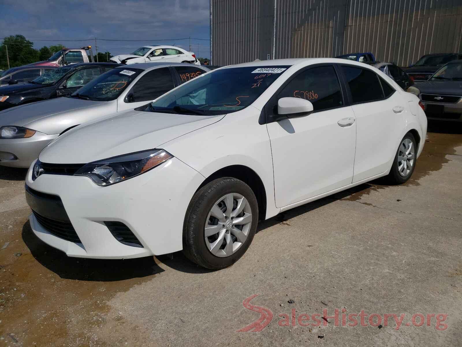 5YFBURHE4GP566017 2016 TOYOTA COROLLA