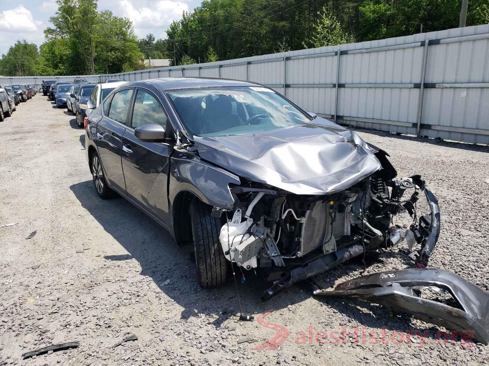 3N1AB7AP4KY411674 2019 NISSAN SENTRA