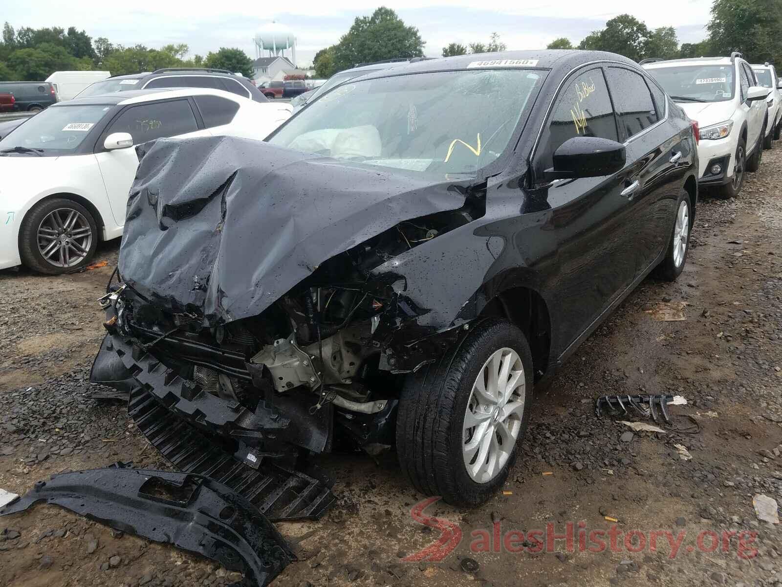 3N1AB7AP4KY383875 2019 NISSAN SENTRA