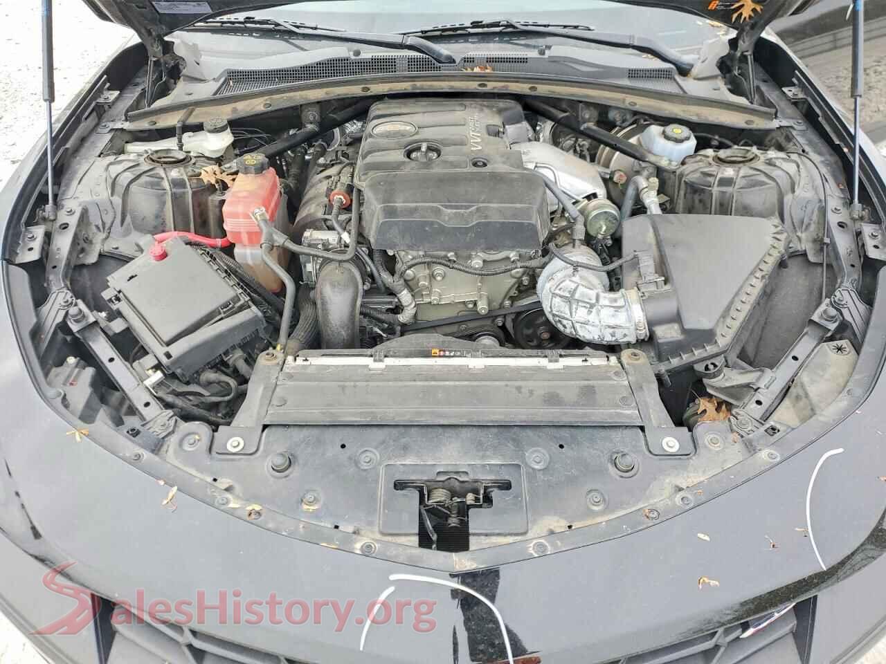 2023 CHEVROLET CAMARO VIN 1G1FA1RX5P0141453, VIN plate