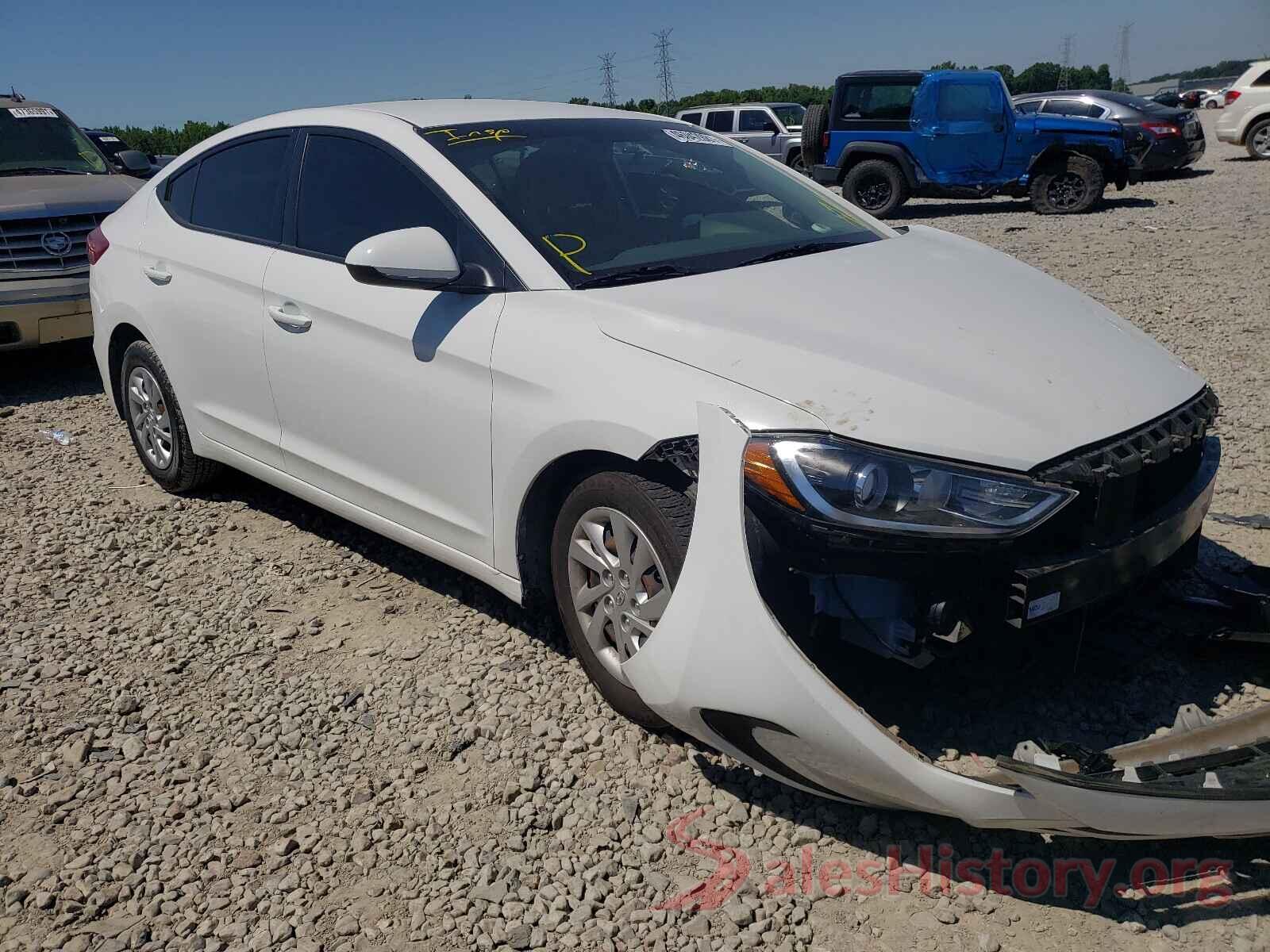 5NPD74LFXHH172071 2017 HYUNDAI ELANTRA