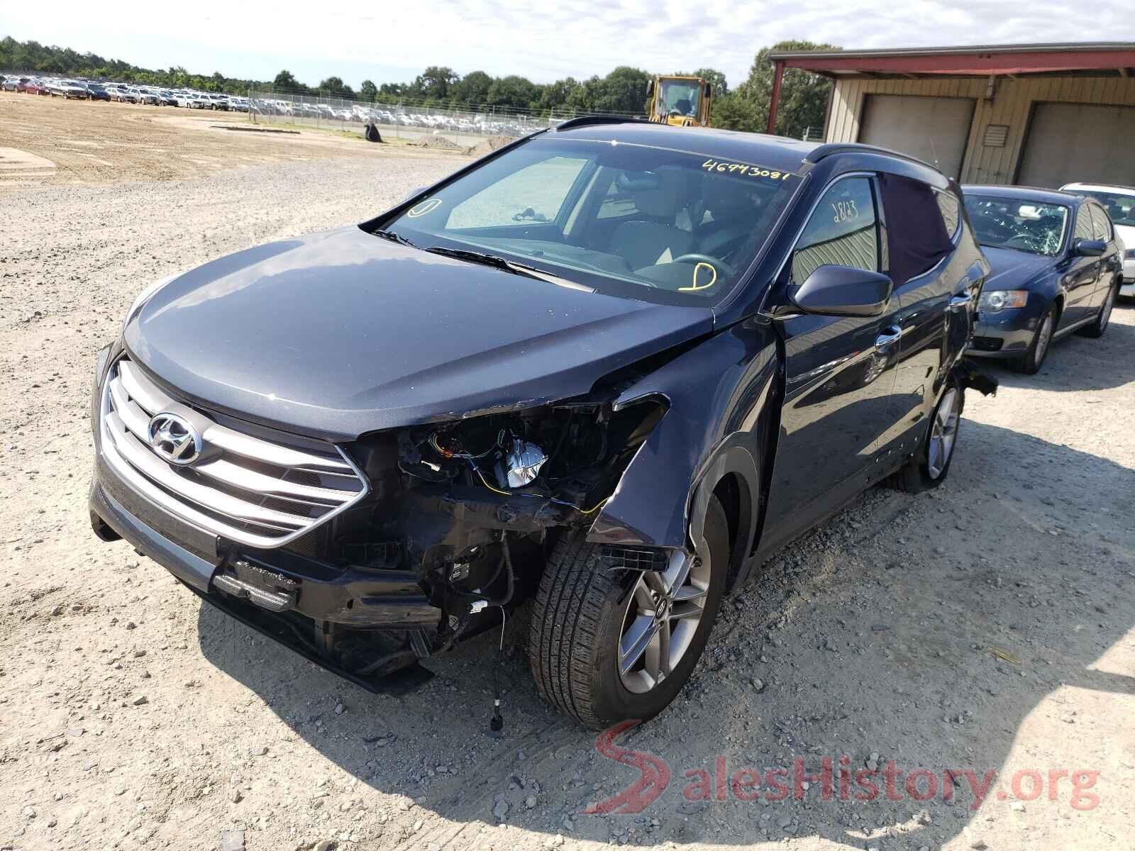 5XYZUDLB6HG495634 2017 HYUNDAI SANTA FE