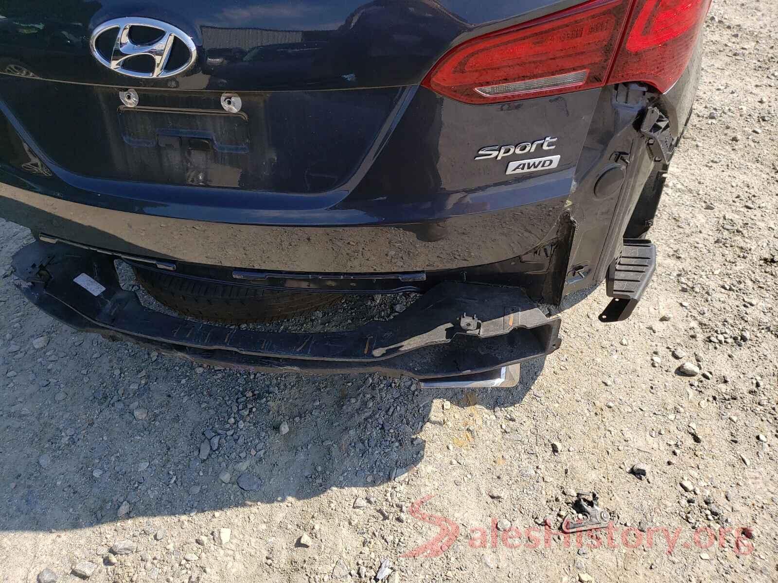 5XYZUDLB6HG495634 2017 HYUNDAI SANTA FE