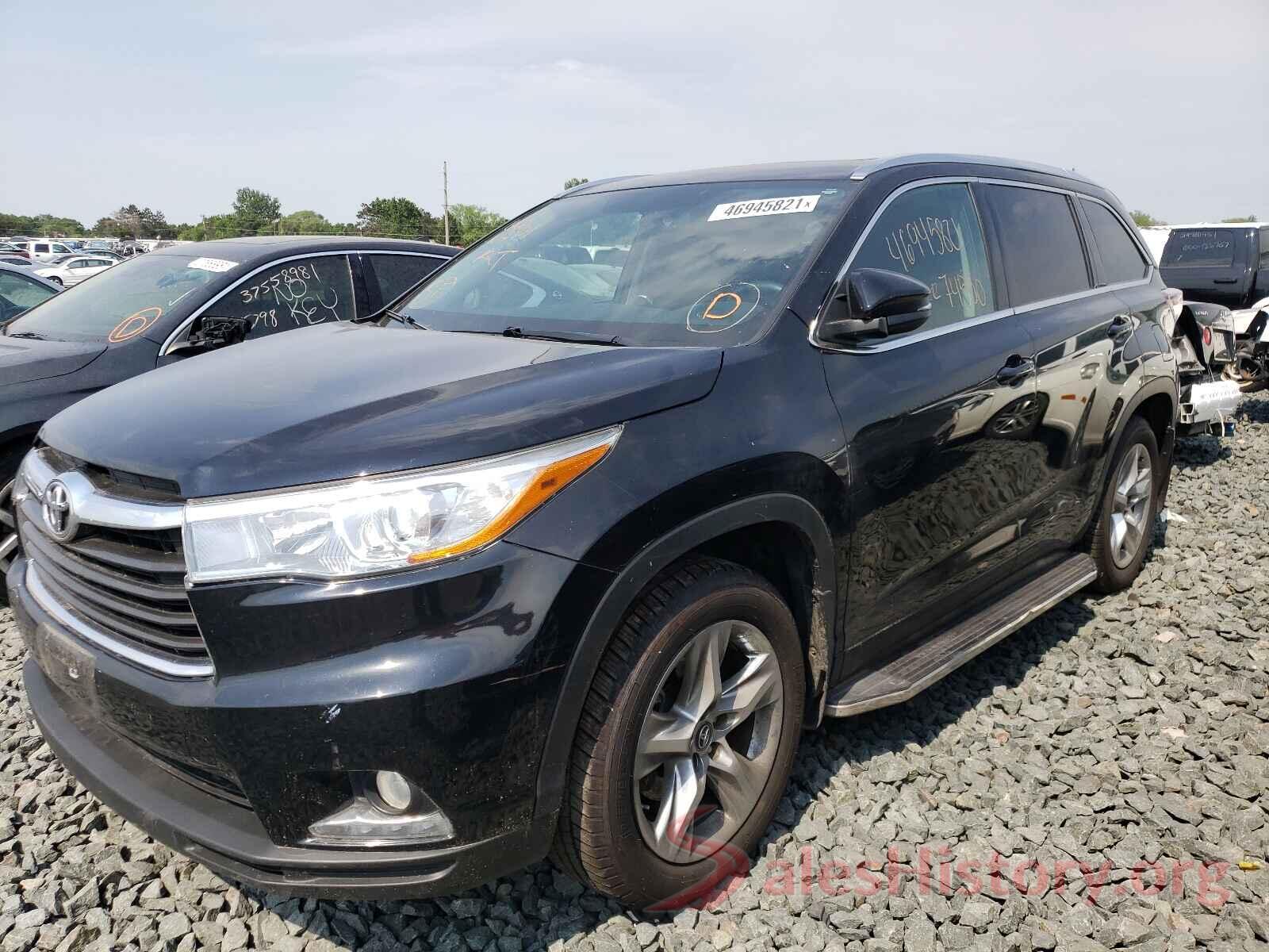 5TDDKRFH9GS285799 2016 TOYOTA HIGHLANDER