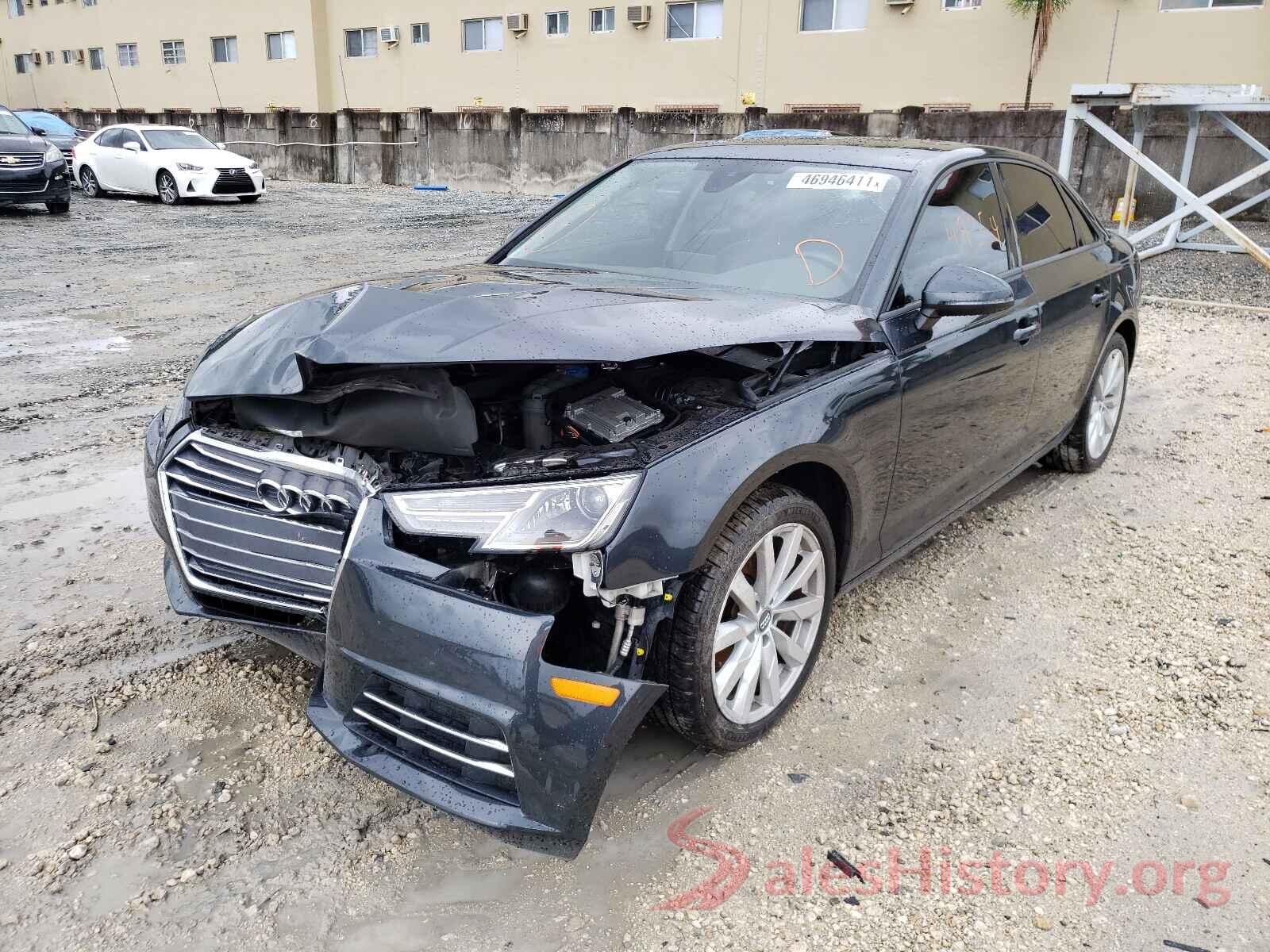 WAUGMAF42HN071148 2017 AUDI A4