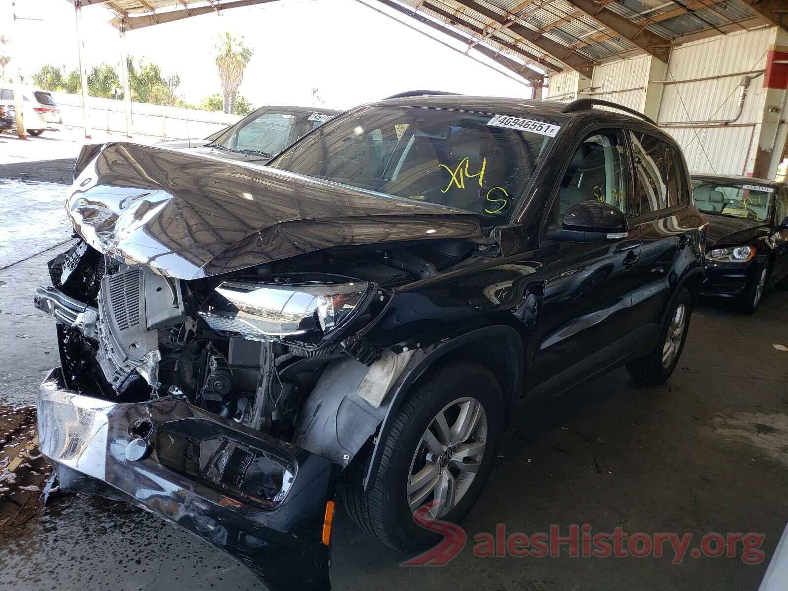 WVGAV7AX8HW501684 2017 VOLKSWAGEN TIGUAN