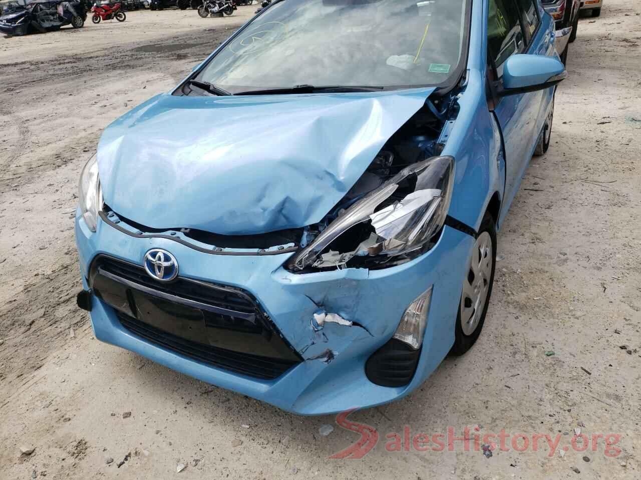 JTDKDTB37G1132988 2016 TOYOTA PRIUS