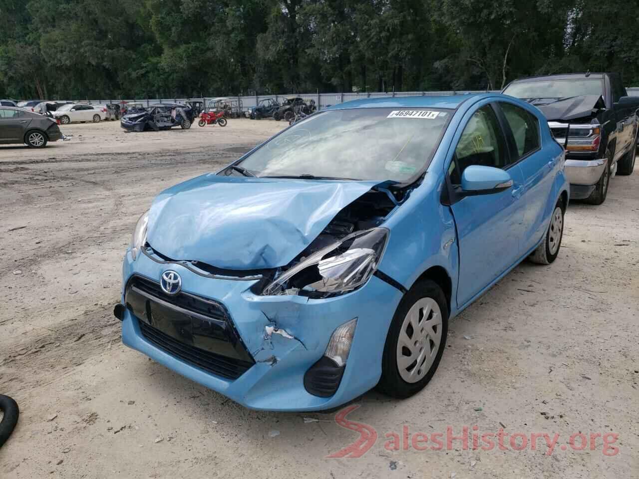 JTDKDTB37G1132988 2016 TOYOTA PRIUS