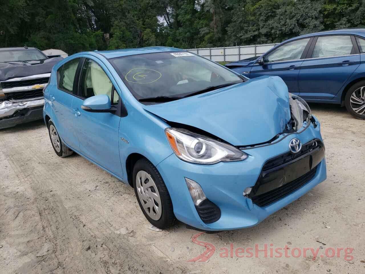 JTDKDTB37G1132988 2016 TOYOTA PRIUS