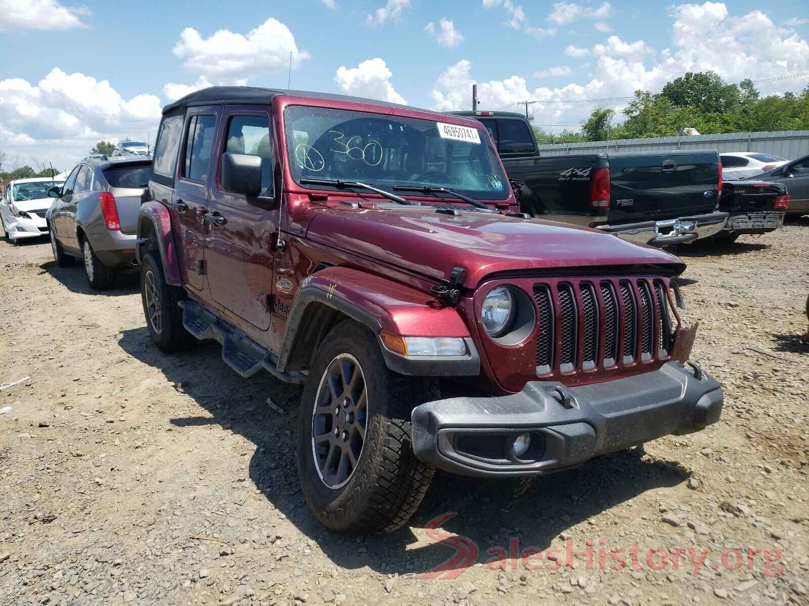 1C4HJXDM0MW585185 2021 JEEP WRANGLER