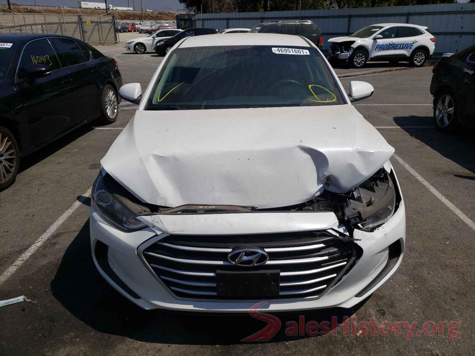 5NPD74LF3JH331437 2018 HYUNDAI ELANTRA