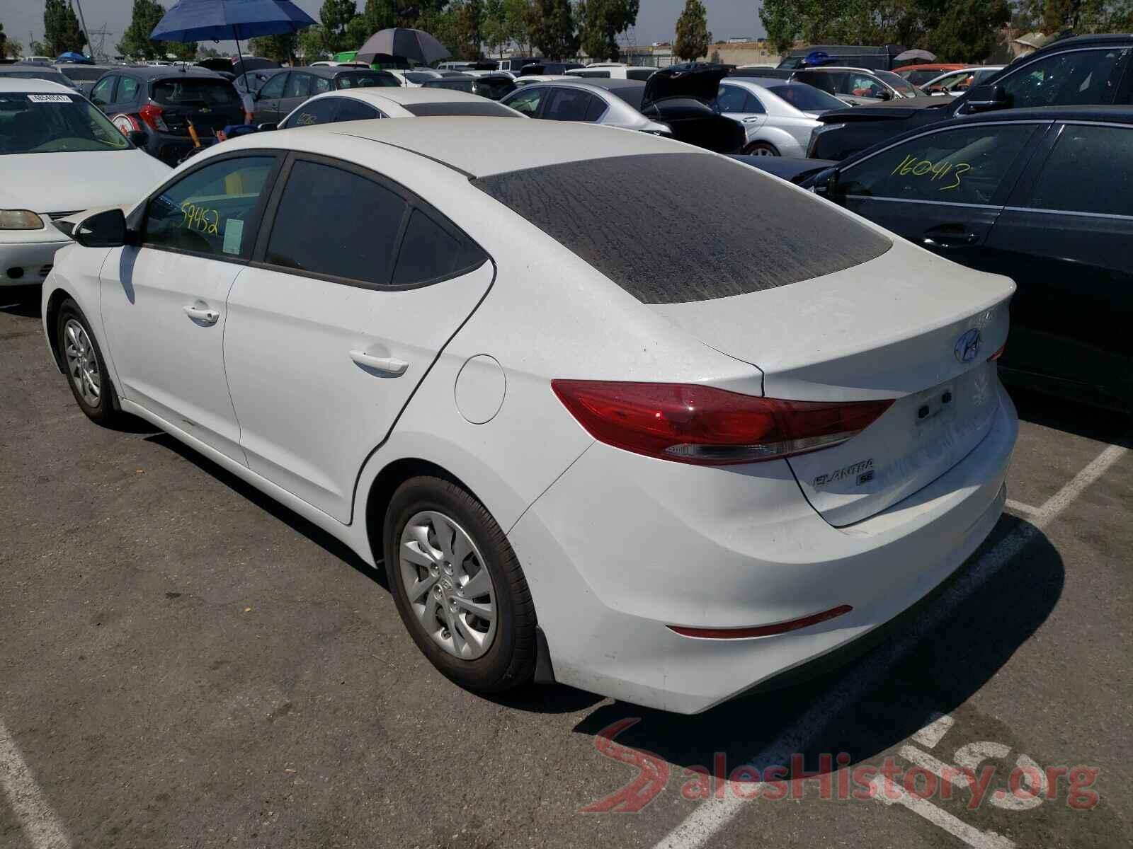 5NPD74LF3JH331437 2018 HYUNDAI ELANTRA