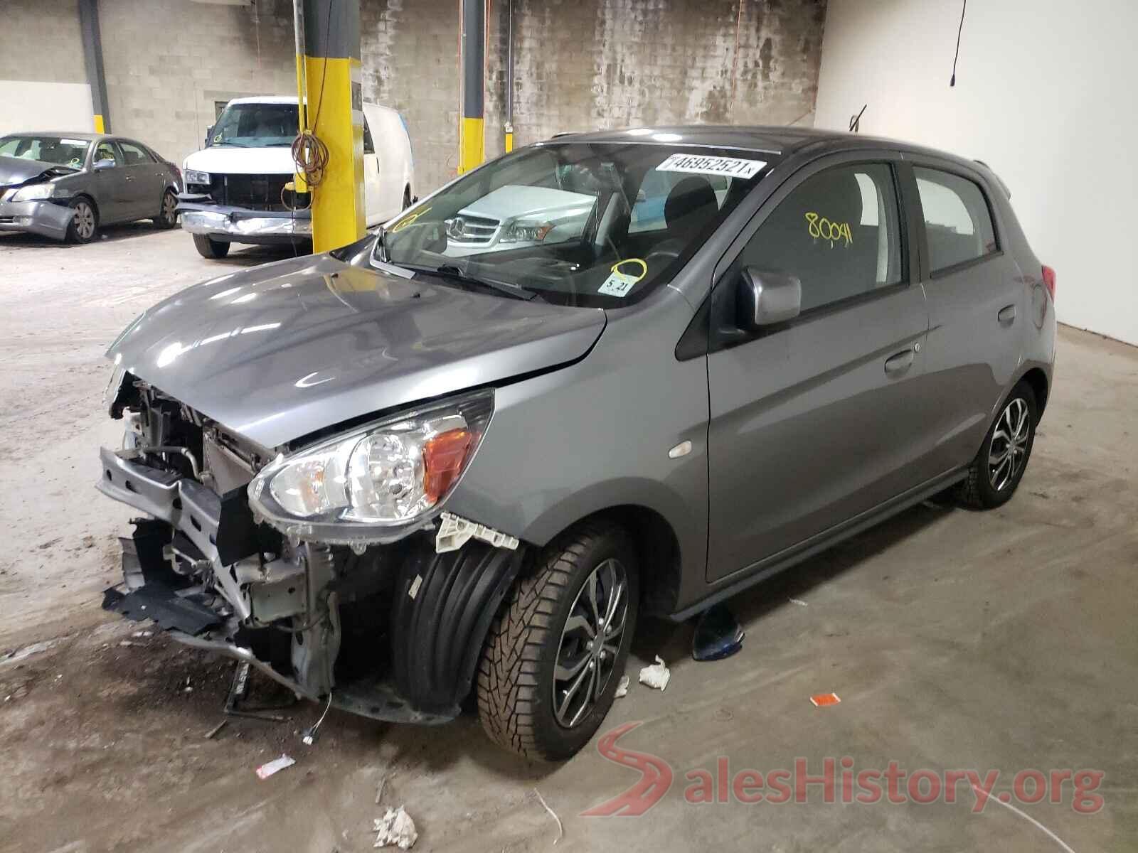 ML32A3HJ8HH001076 2017 MITSUBISHI MIRAGE