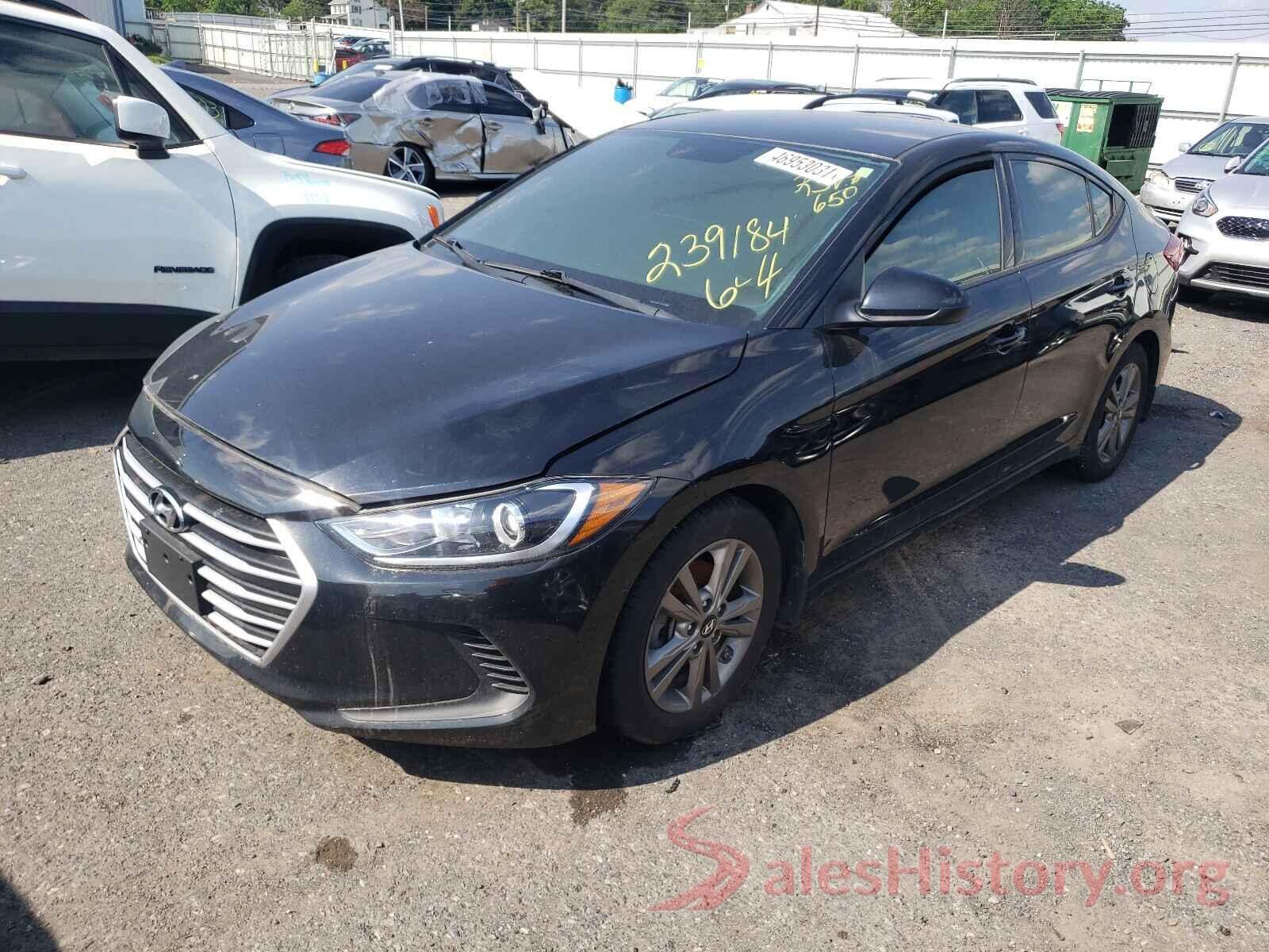 5NPD84LF4JH239184 2018 HYUNDAI ELANTRA