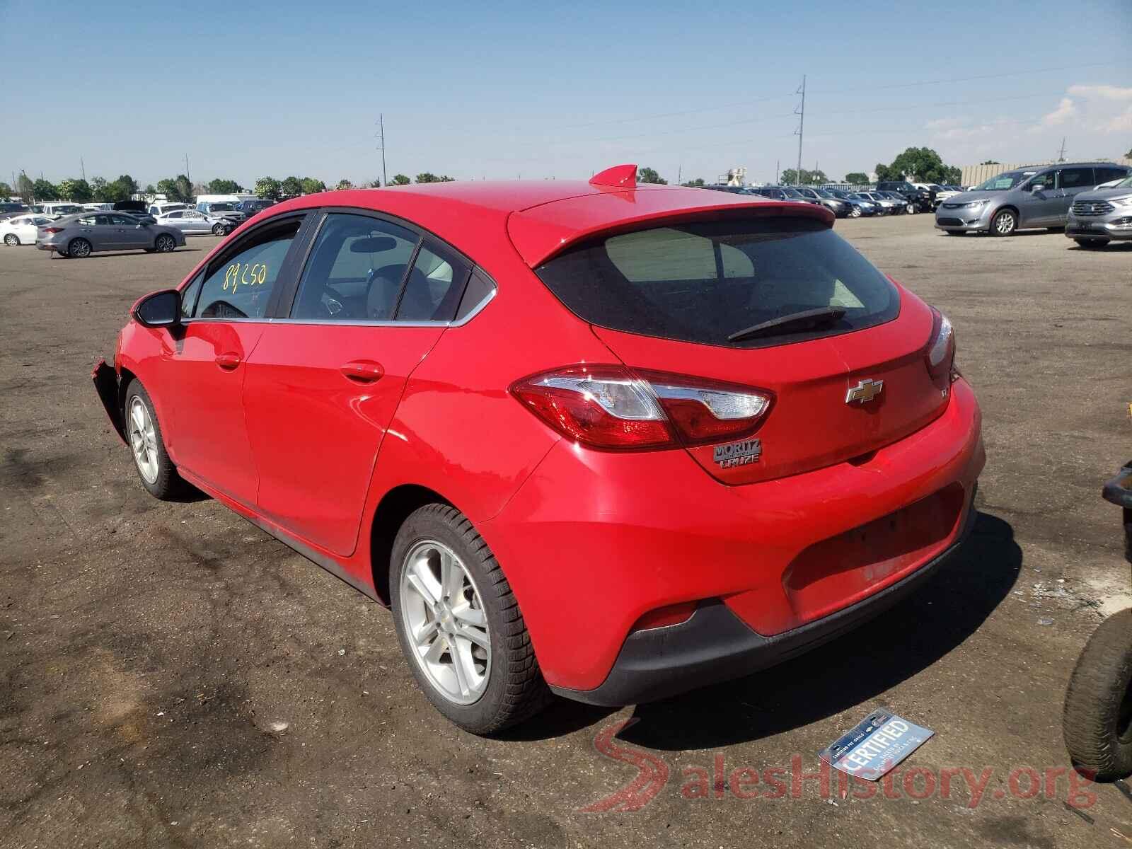 3G1BE6SM6HS594247 2017 CHEVROLET CRUZE