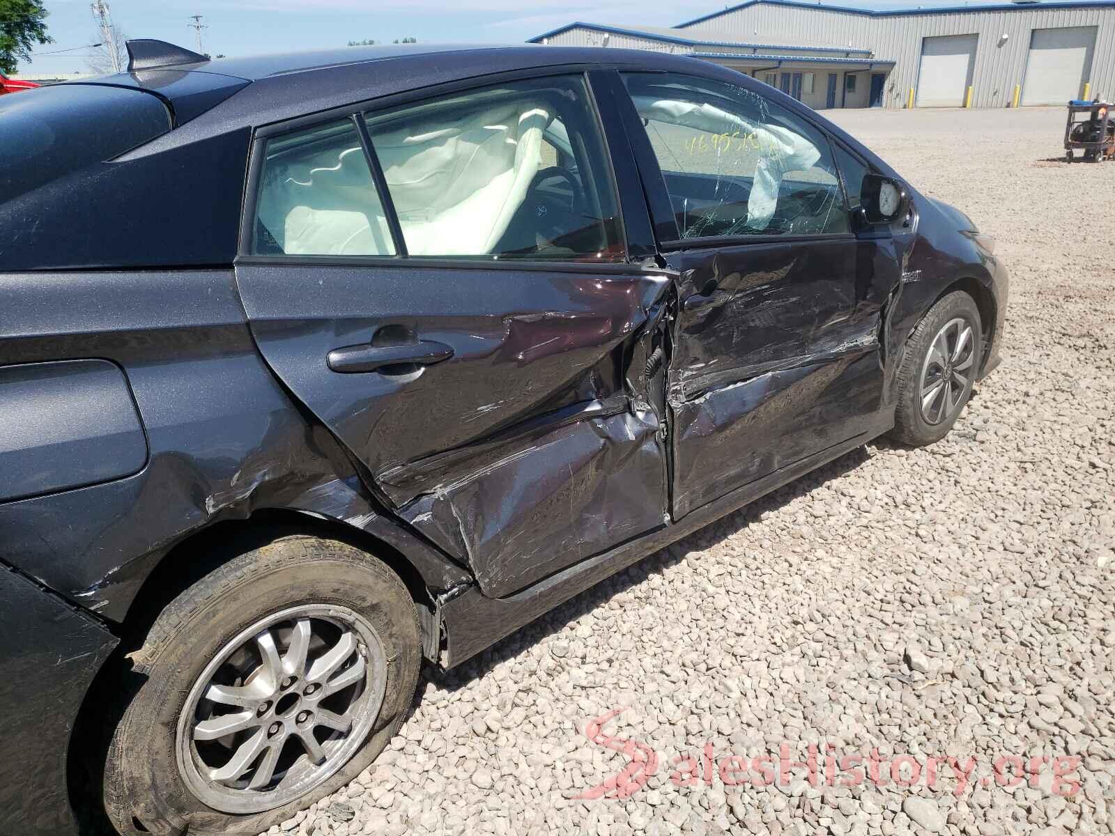 JTDKARFP3H3004357 2017 TOYOTA PRIUS