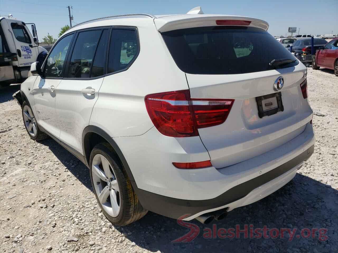 5UXWX7C56H0S20162 2017 BMW X3