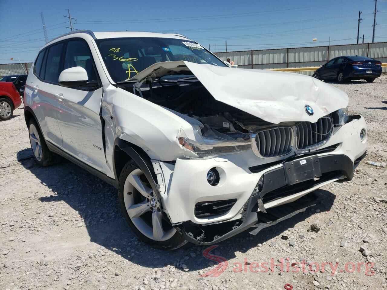 5UXWX7C56H0S20162 2017 BMW X3