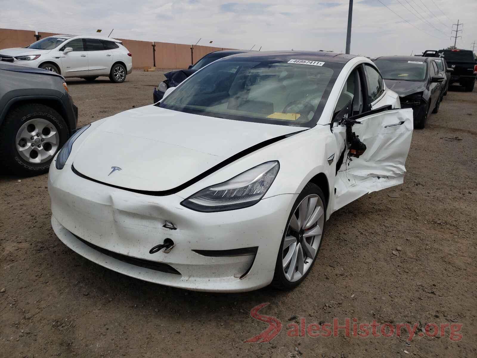 5YJ3E1EB0KF238269 2019 TESLA MODEL 3