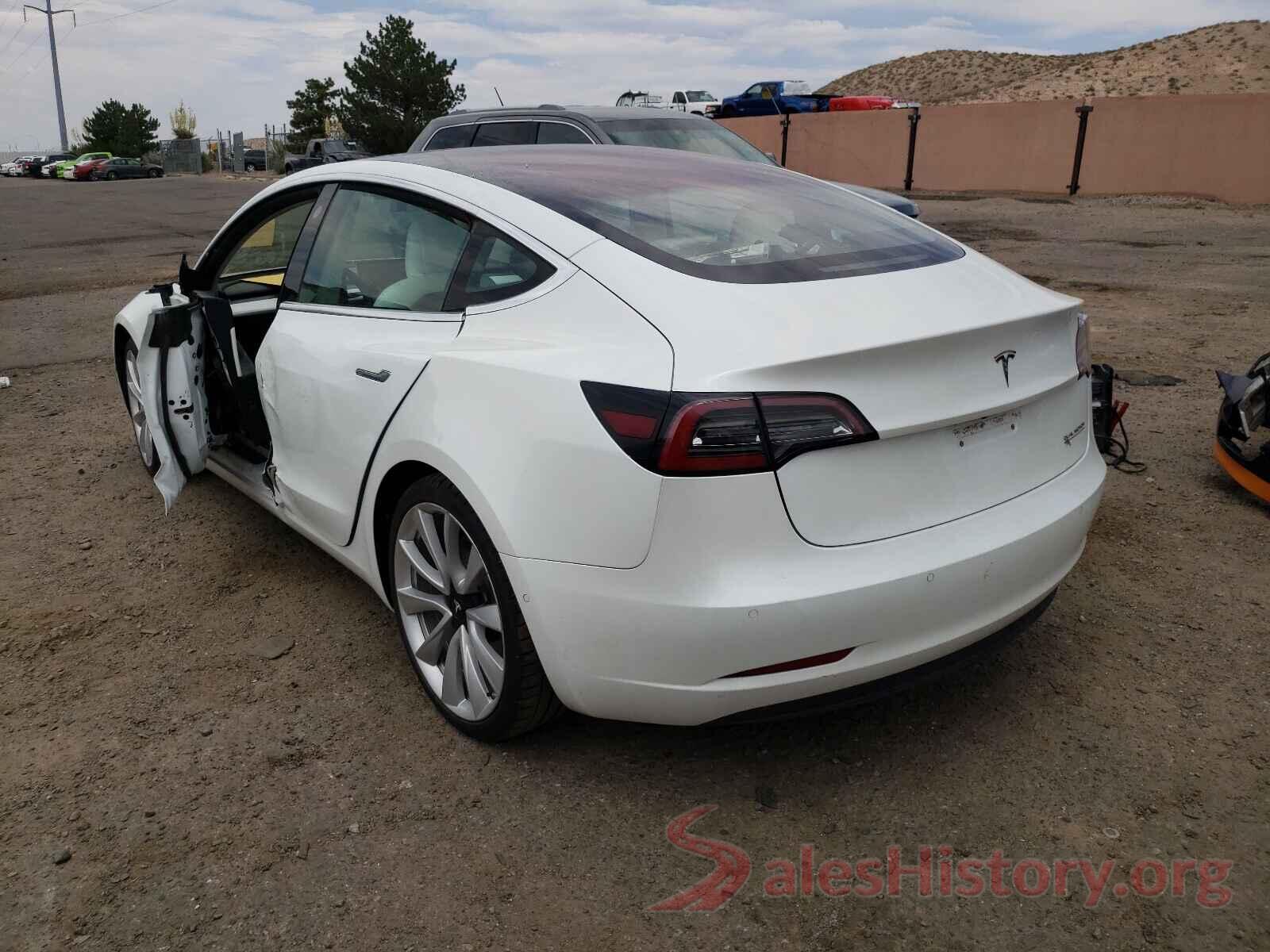 5YJ3E1EB0KF238269 2019 TESLA MODEL 3